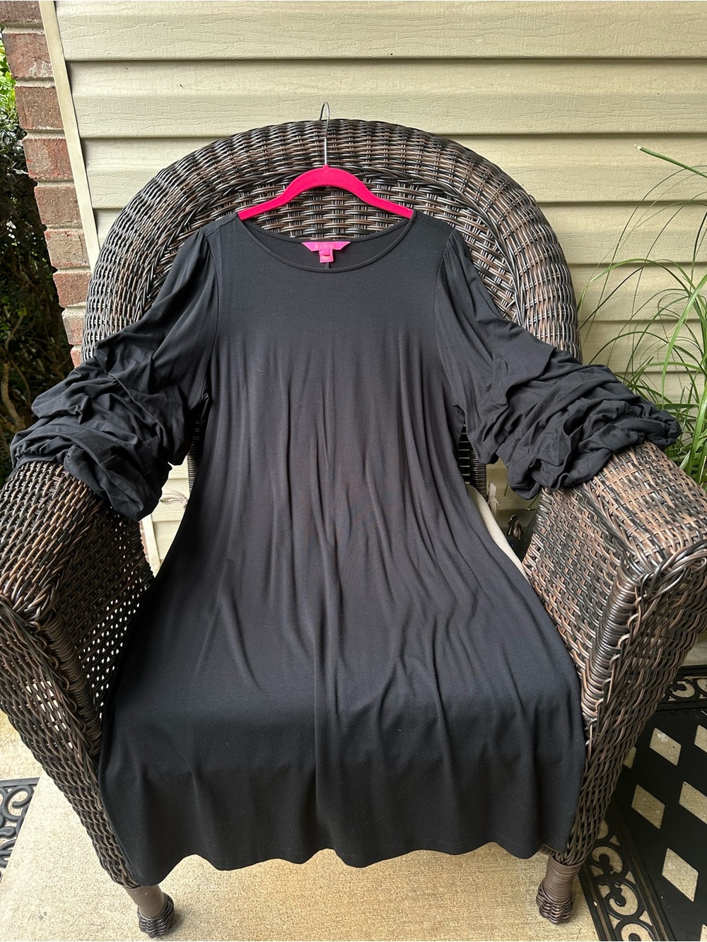 Lilly Pulitzer Leonie Black Dress L